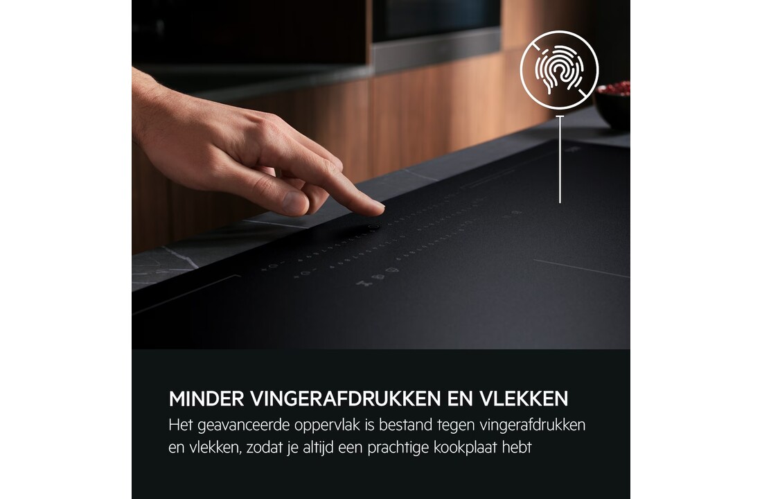 AEG TI64IB1BIZ - Inbouw inductiekookplaat Bridge SaphirMatt 60 cm.