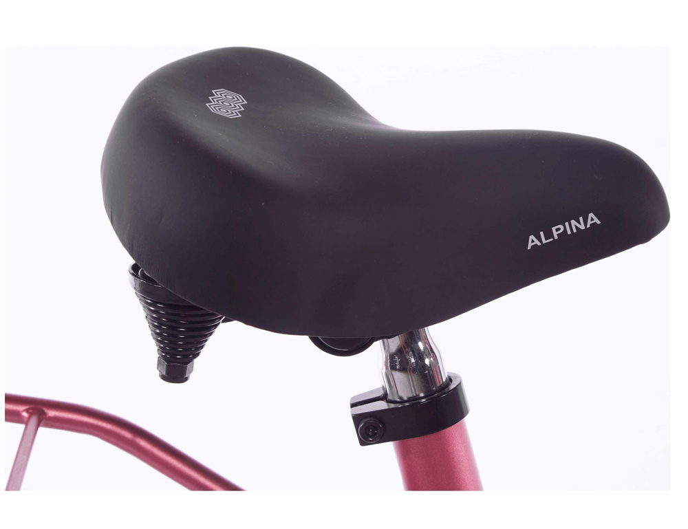 Alpina Cargo meisjesfiets 18 inch Berry Red Matt