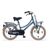 Alpina Cargo meisjesfiets 18 inch Steel Blue Matt