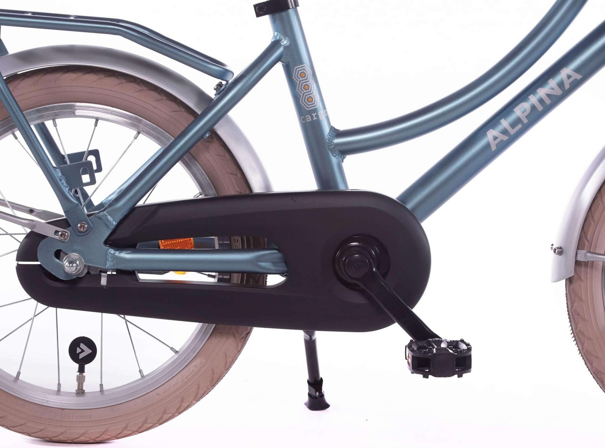 Alpina Cargo meisjesfiets 18 inch Steel Blue Matt