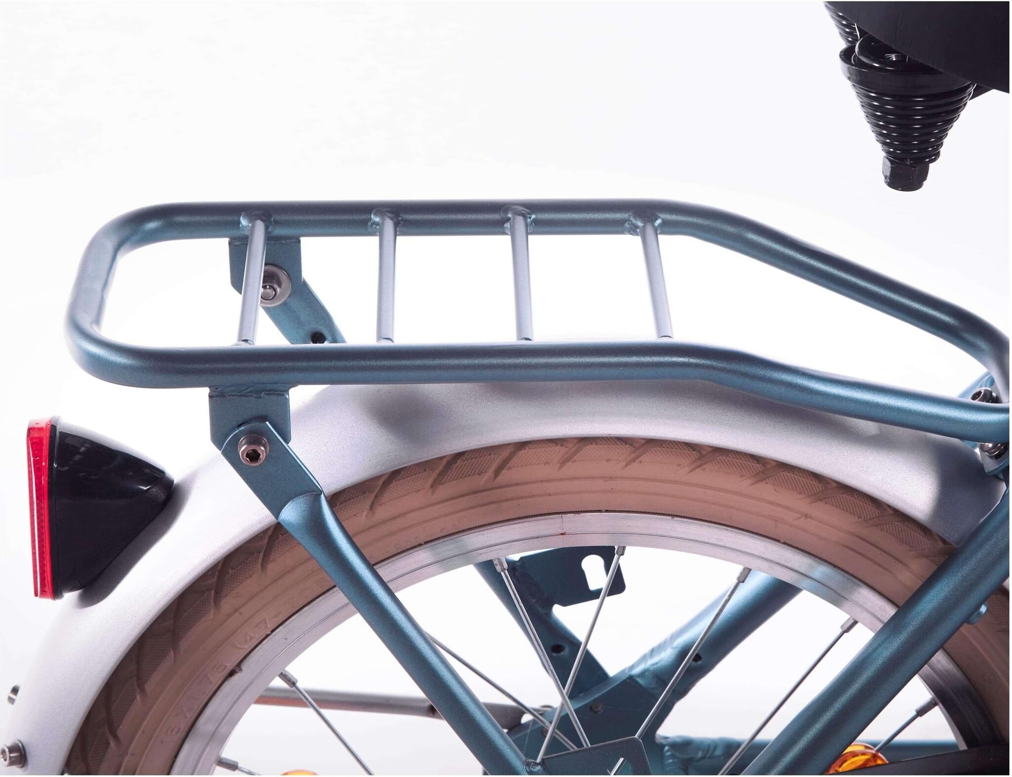 Alpina Cargo meisjesfiets 18 inch Steel Blue Matt