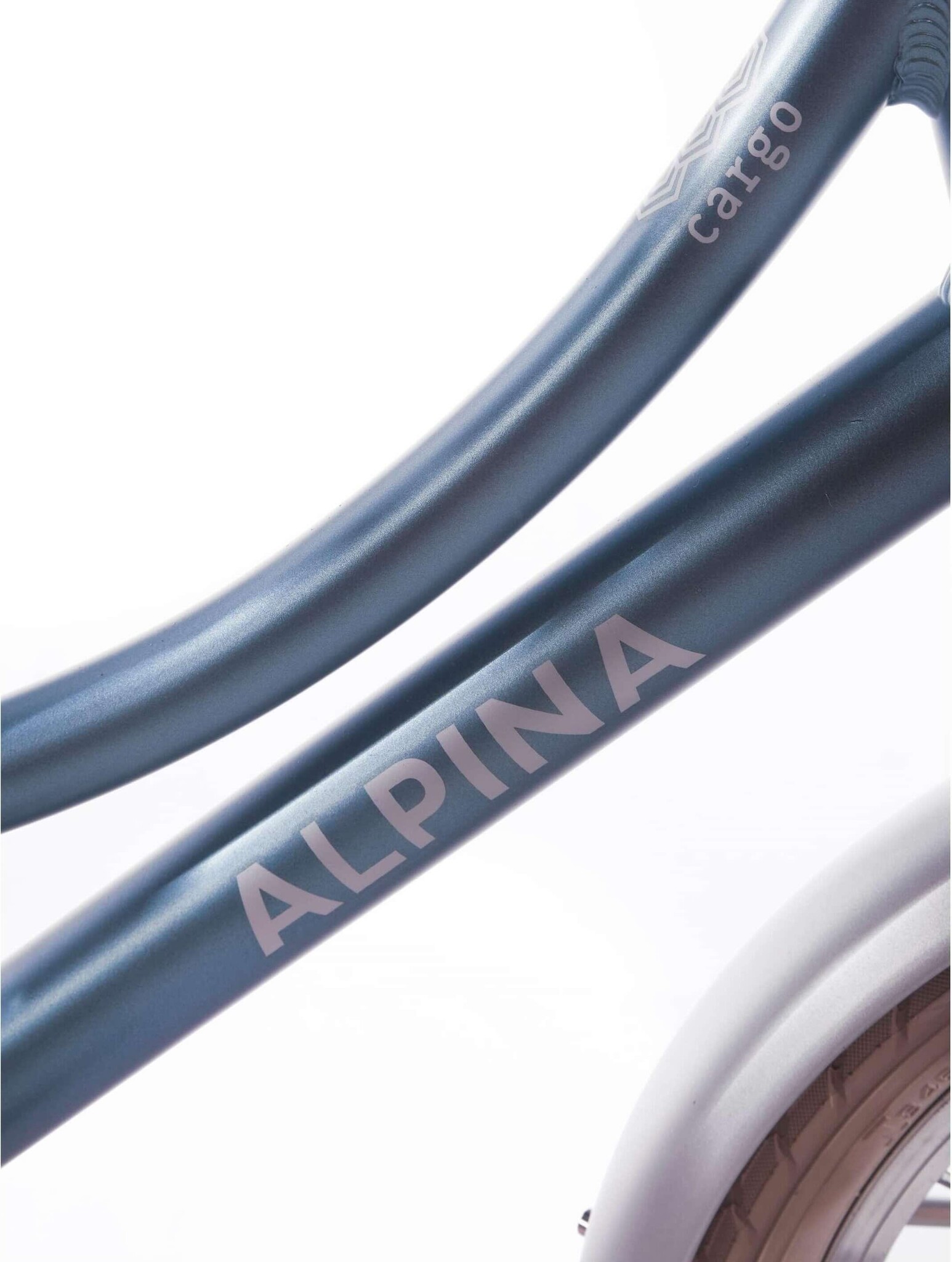 Alpina Cargo meisjesfiets 18 inch Steel Blue Matt