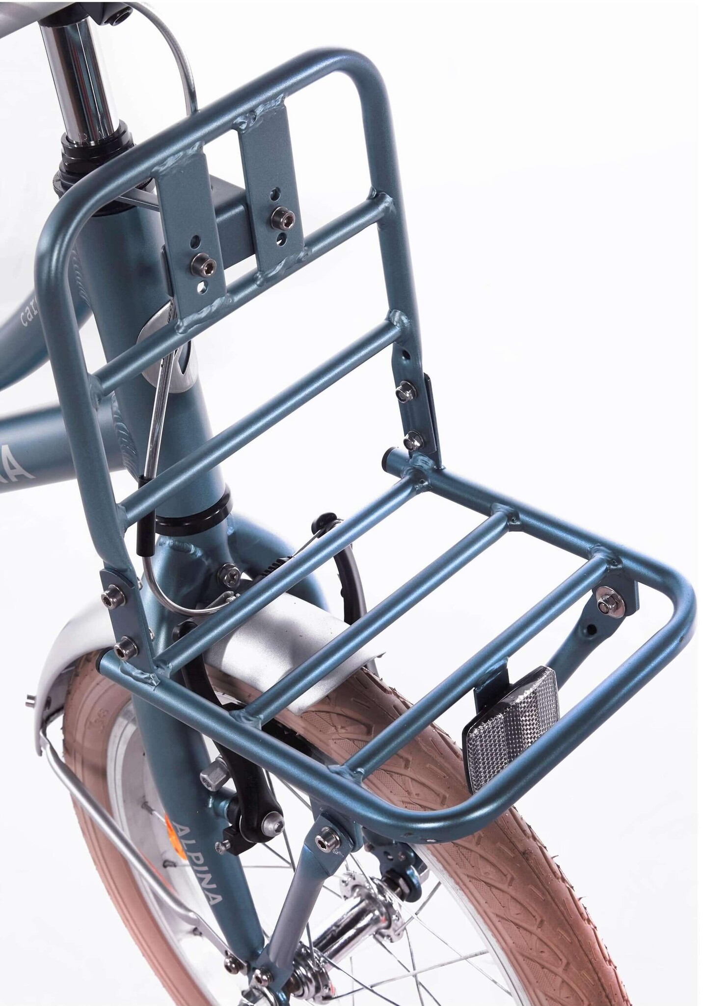 Alpina Cargo meisjesfiets 18 inch Steel Blue Matt