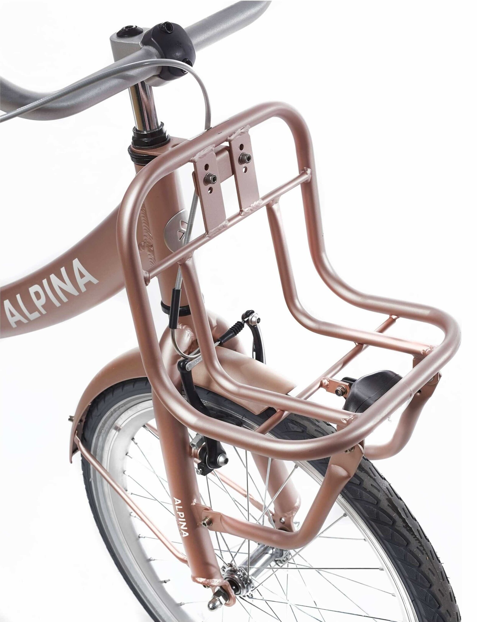 Alpina Clubb meisjesfiets 22 inch Rose Gold Matt