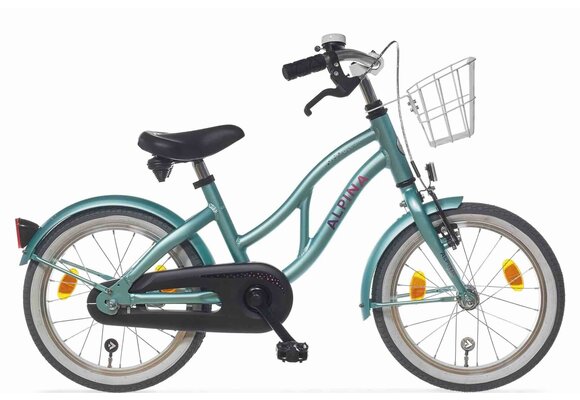 Alpina Ocean meisjesfiets 18 inch Soft Green Matt