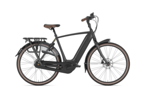 Gazelle Grenoble C8 HMB Connect S8 500Wh Heren - Black Mat