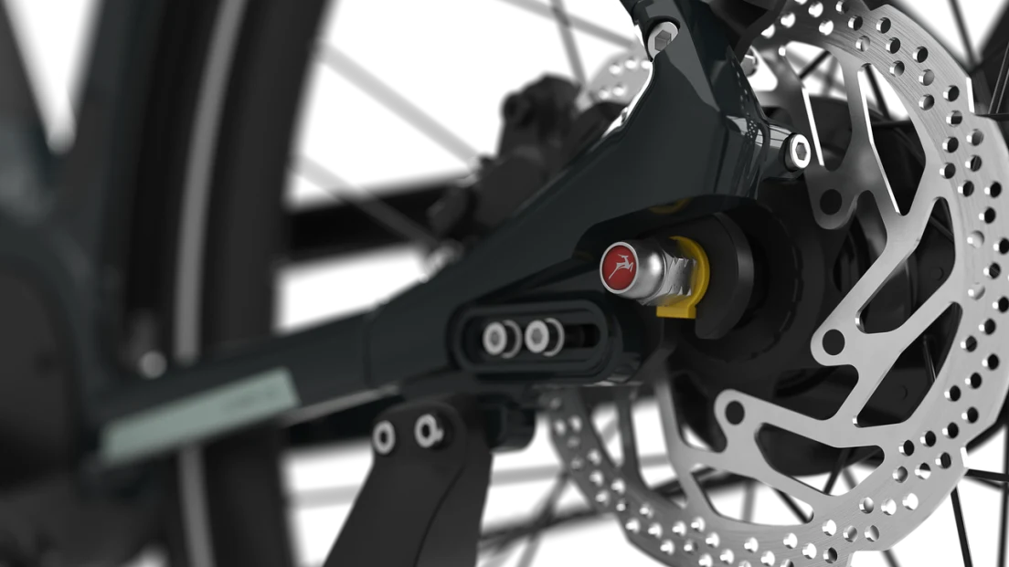 Gazelle Ultimate C8 HMB S8 500 Wh Dames - Pine Green (glans)