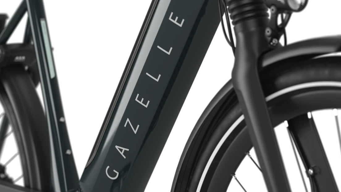 Gazelle Ultimate C8 HMB S8 500 Wh Dames - Pine Green (glans)