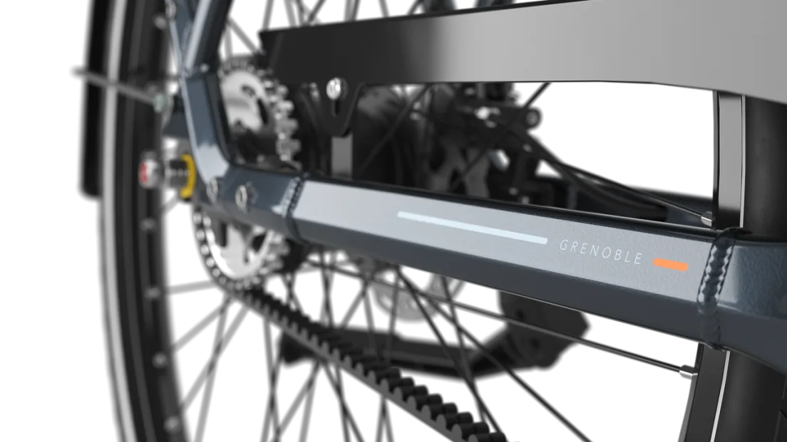 Gazelle Grenoble 3.0 C5 HMB  Dames - Anthracite Grey (glans)