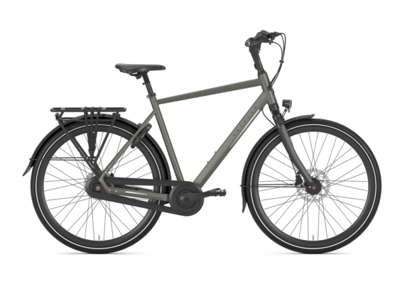 Gazelle Chamonix C8 Heren T8 - Clay Green (mat)