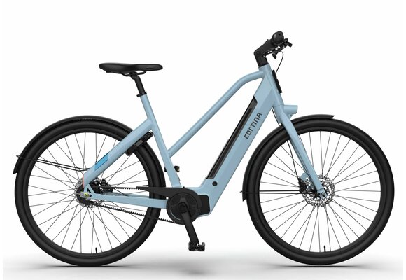 Cortina E-Blau DB7 SDMM belt - Dames - Avond Grijs (glans)