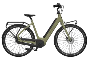 Cortina E-Common Family ActiveLine D57 ENV Urban Elektrische Stadsfietsen moss green