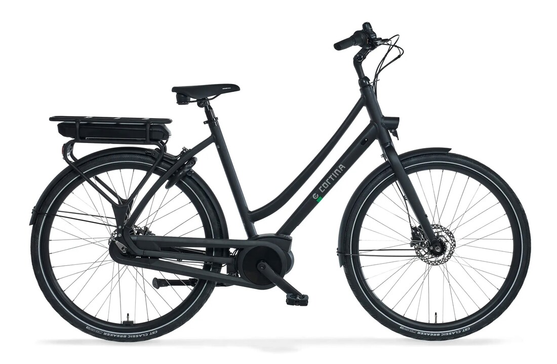 Cortina E-Tide DB7 - Dames - Jet Black Matte