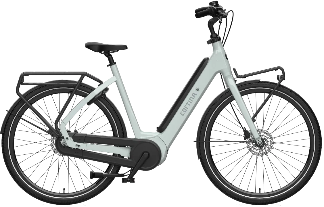 Cortina E-Common Integrated DB7 AL+ MM - Dames - Sea Grass Gloss