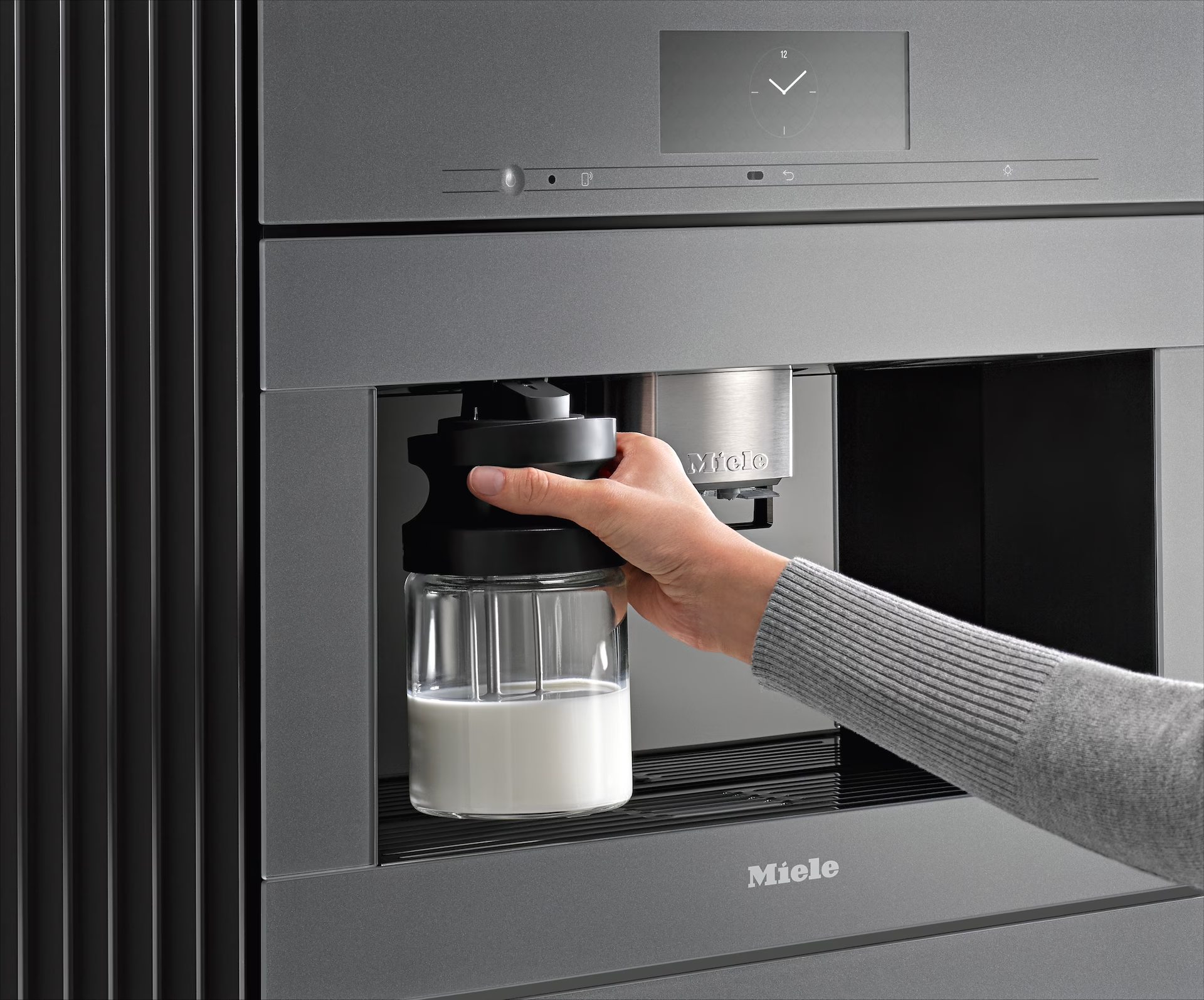 Miele CVA 7445 CLST - Inbouw koffiemachine.