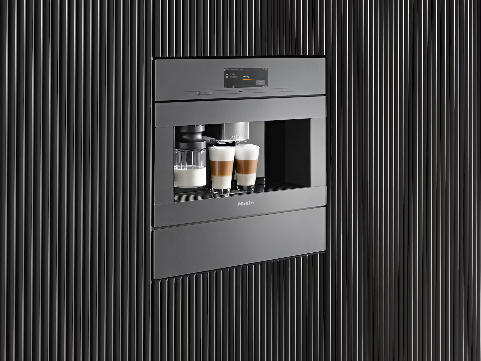 Miele CVA 7445 CLST - Inbouw koffiemachine.
