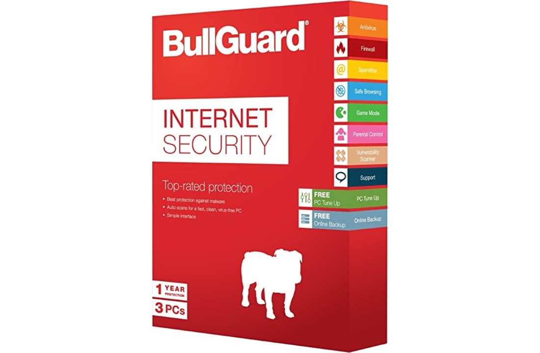 Bullguard Internet Security 3 apparaten 1 jaar (OEM)