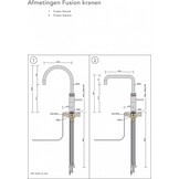 Quooker PRO3 Fusion Square Zwart - Kokendwaterkraan