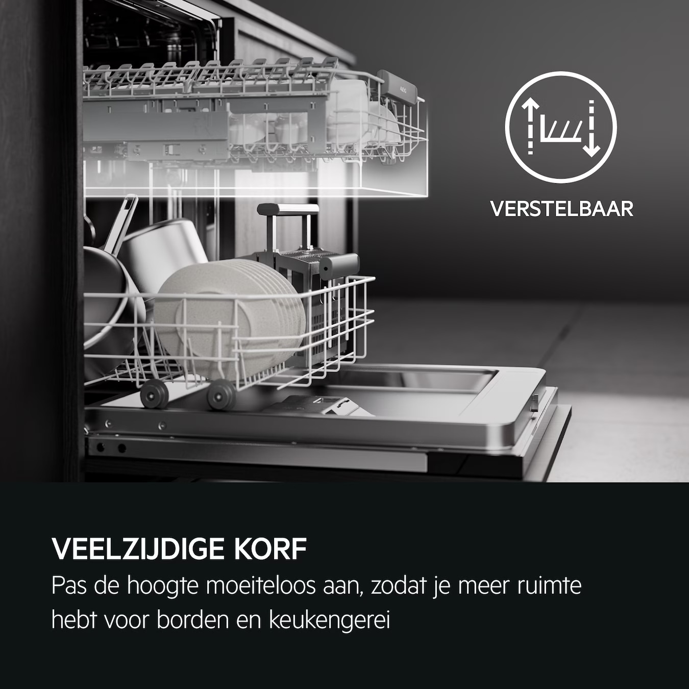 AEG FSE64610Z - Inbouw vaatwasser.