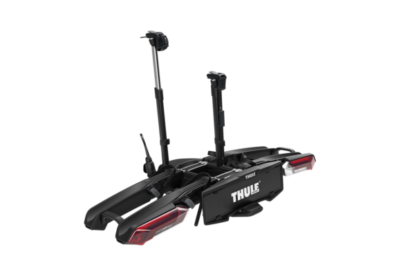 Thule Epos trekhaak fietsendrager voor twee fietsen, opvouwbaar