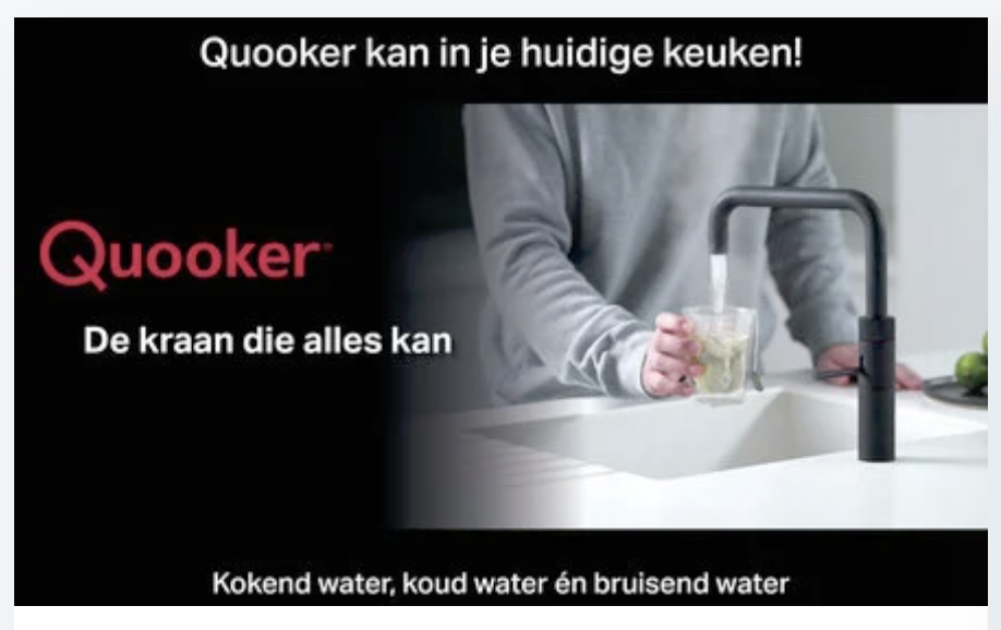 Nieuw bij PIEST: Quooker, de kraan die alles kan!