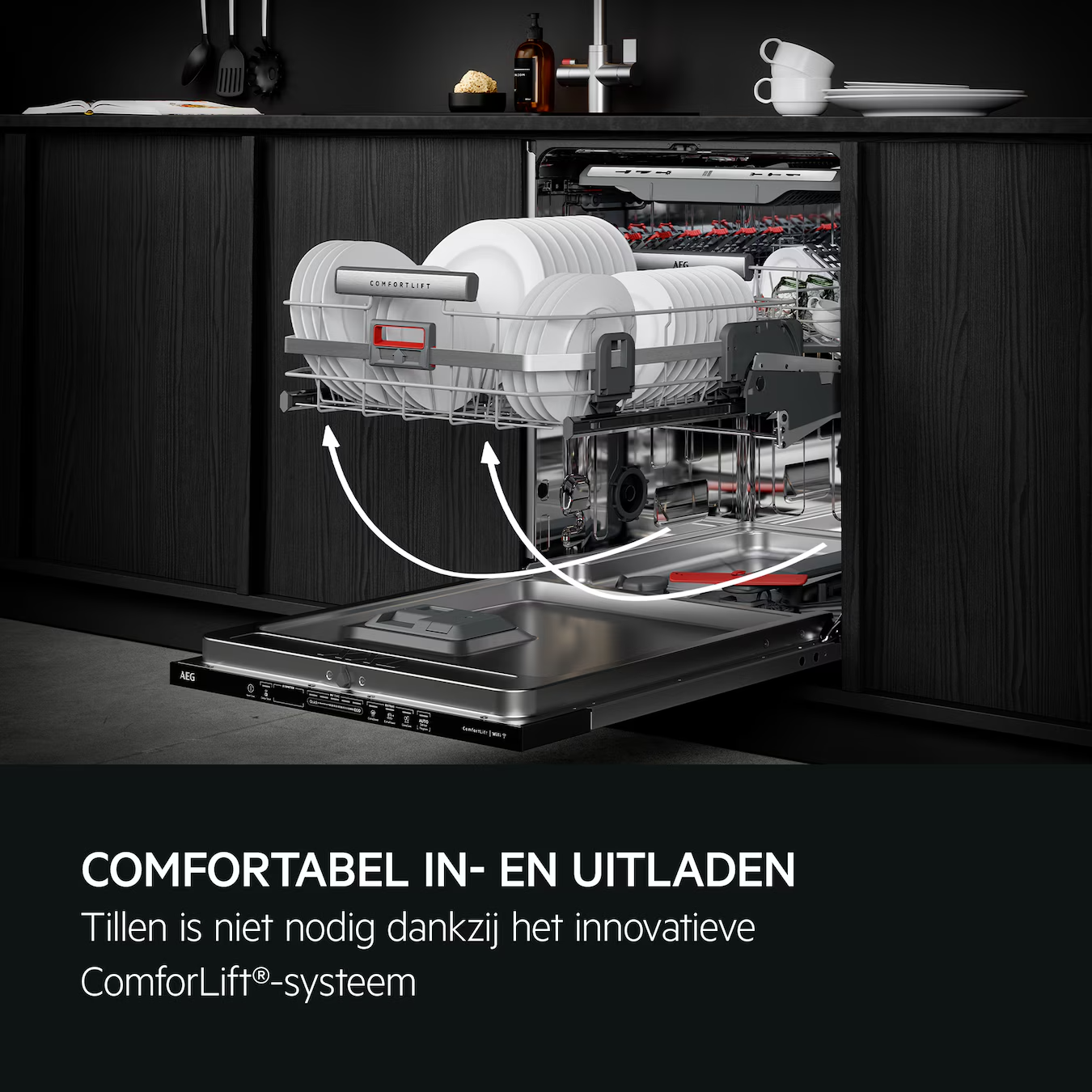AEG FSE96808P ComfortLift - Inbouw vaatwasser.