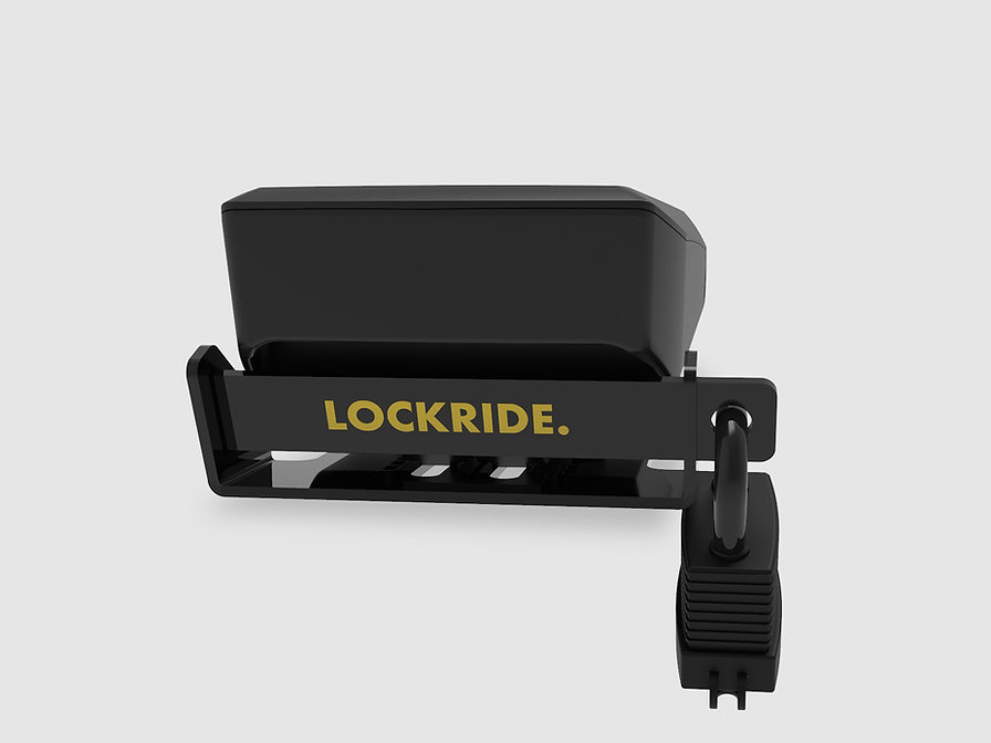 LOCKRIDE E-Type BES2 for PowerPack Rack + ABUS Expedition - Accu slot