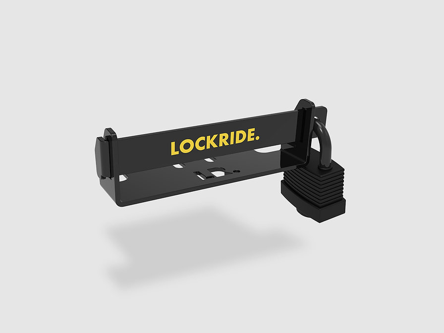 LOCKRIDE E-Type for Bafang + ABUS Expedition - Accu slot