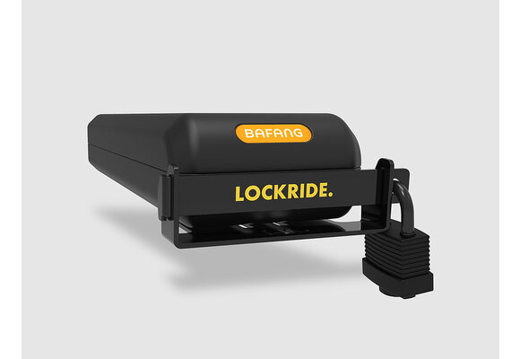 LOCKRIDE E-Type for Bafang + ABUS Expedition - Accu slot