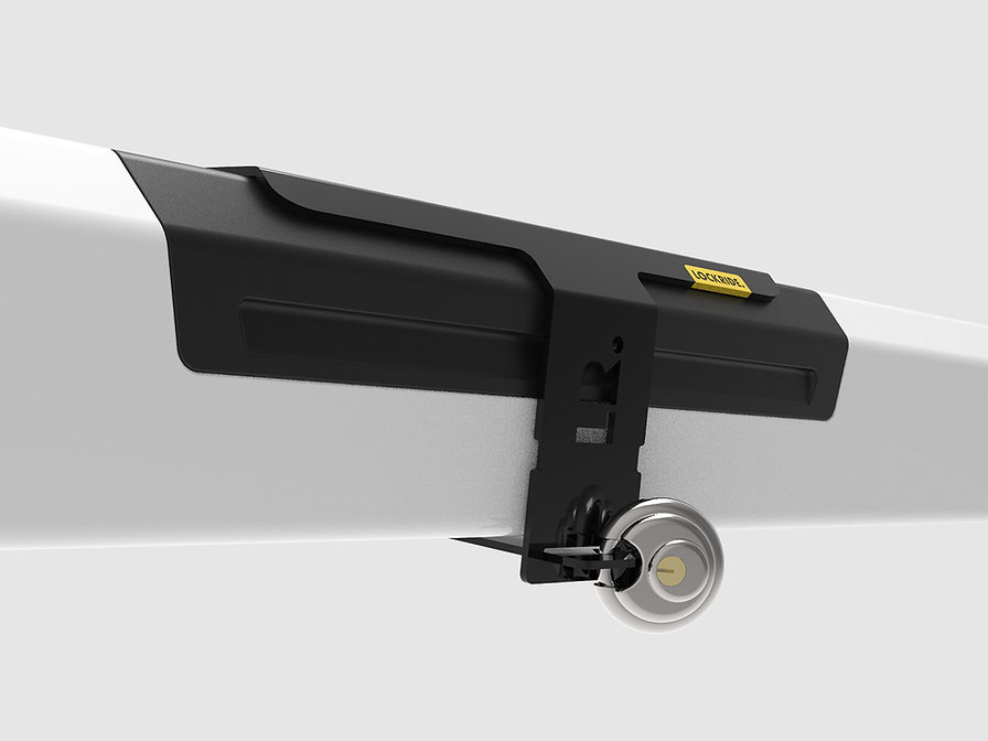 LOCKRIDE Model Y w104/h112 for Ultimate + ABUS Diskus - Accu slot