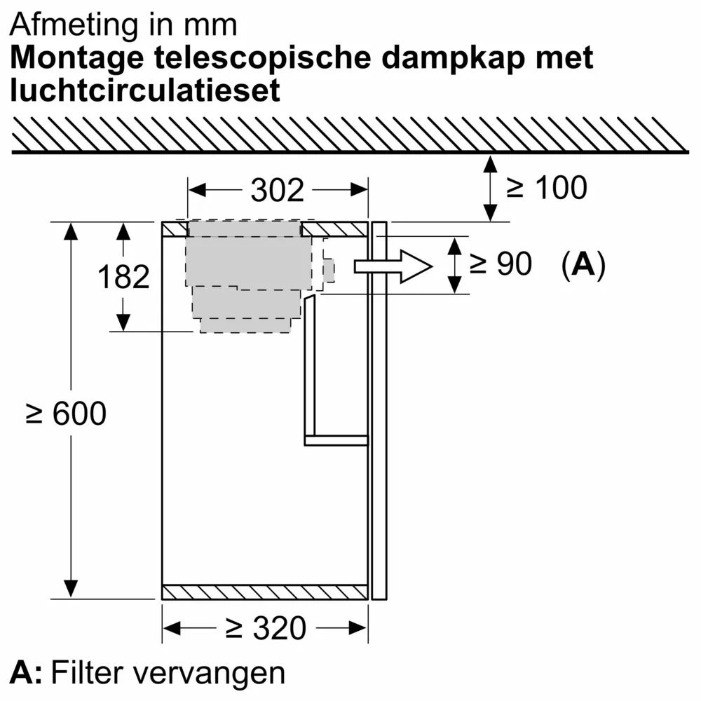 Siemens LZ11IXC16 CleanAir Plus Recirculatieset