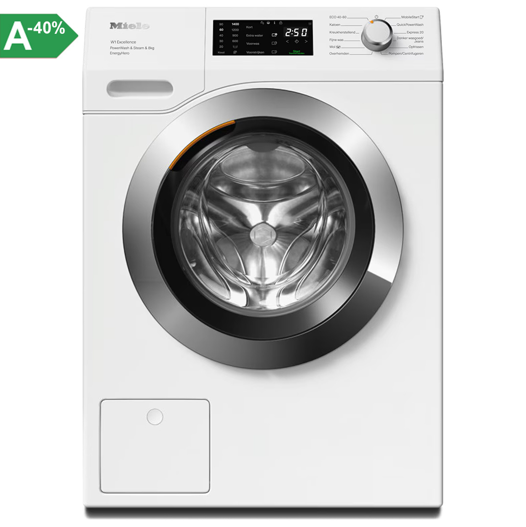 Miele WEE395 WPS PWash & Steam & 8kg Wasmachine.