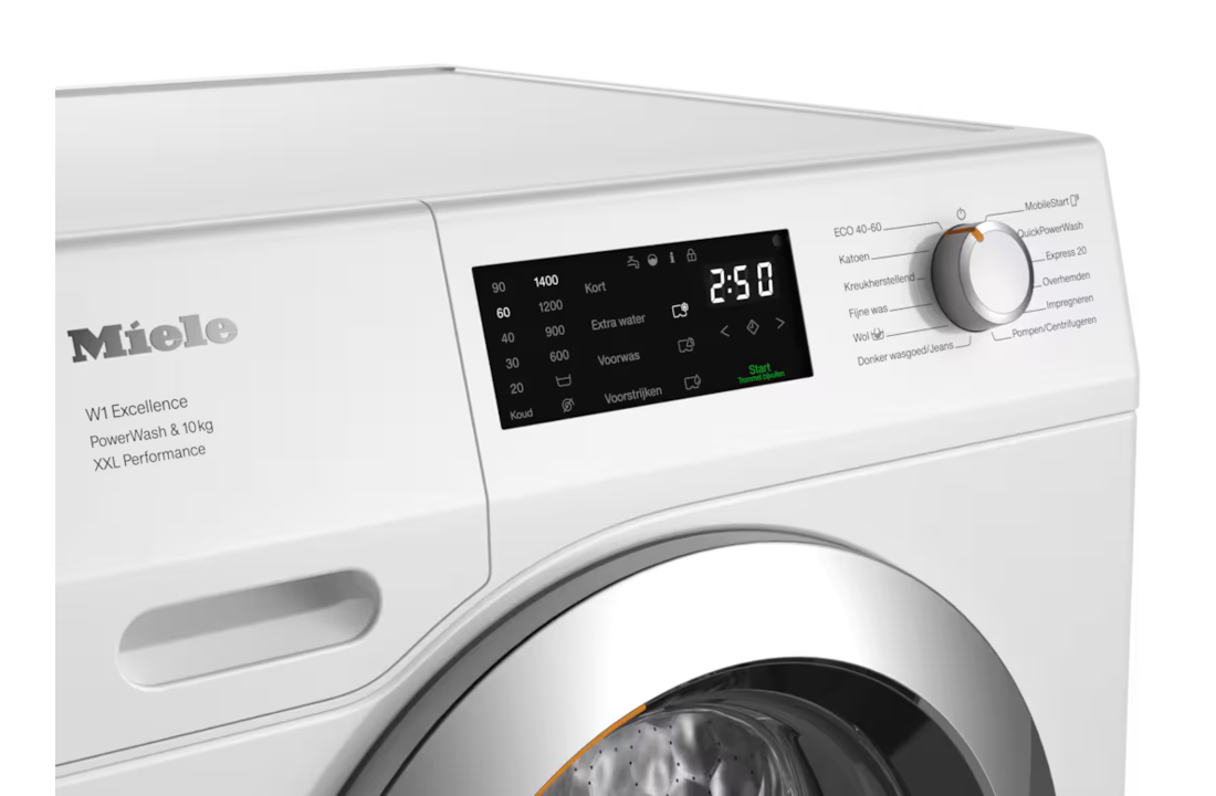 Miele WEK375 WPS PWash & 10kg Wasmachine.