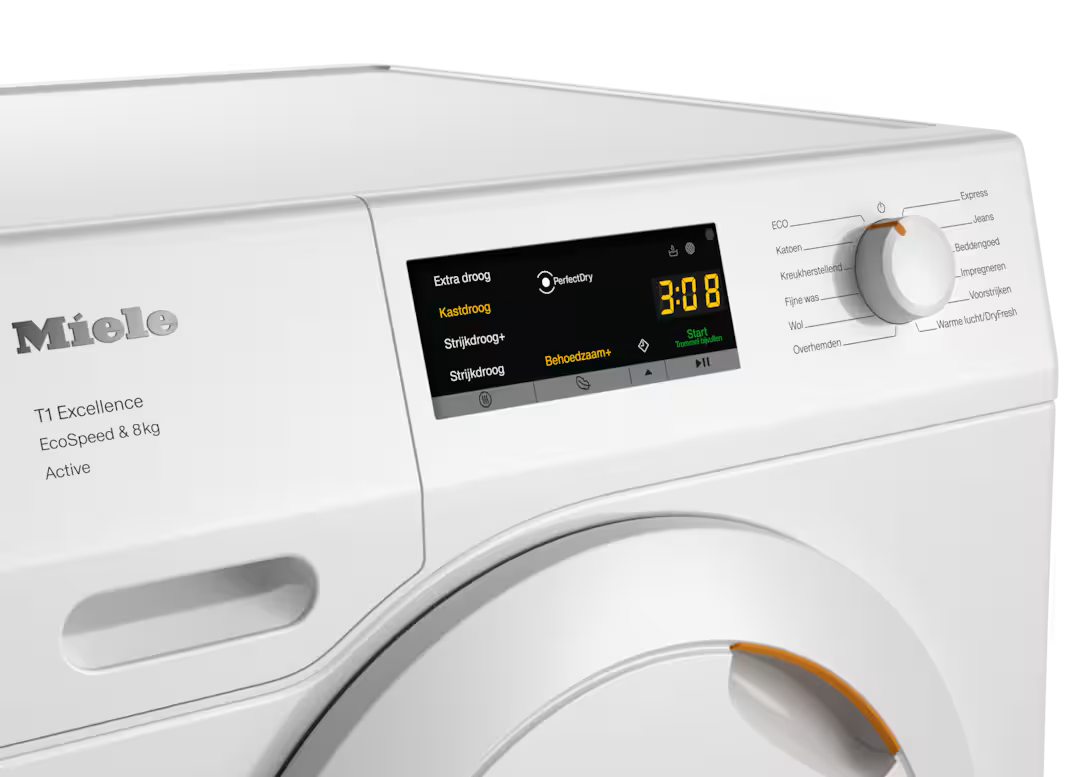 Miele TEA535WP 8kg Active Warmtepompdroger.