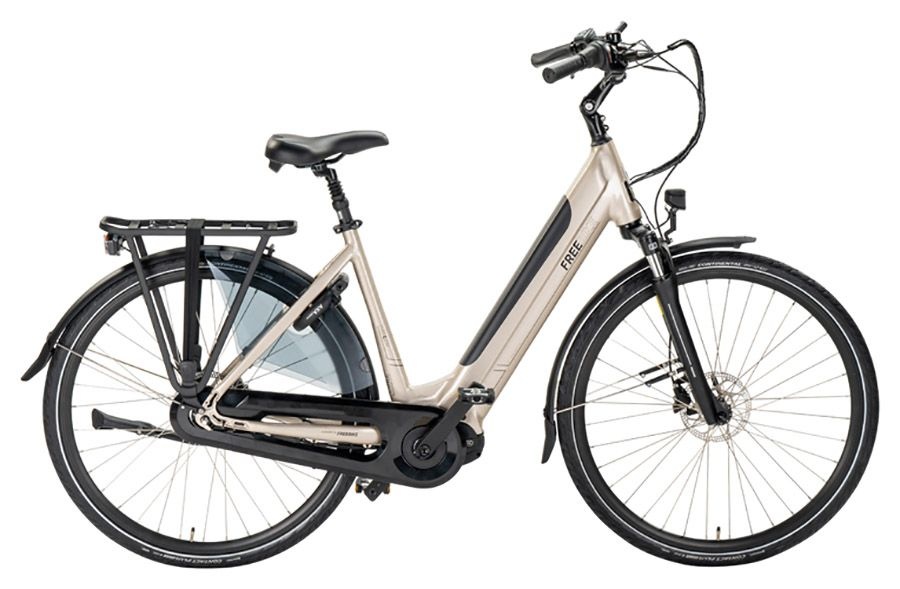 Freebike Harlem M420 Dames Champagne  L 630 Wh