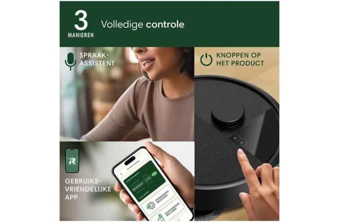 iRobot Roomba Plus 405 Combo + AutoWash Dock - Robotstofzuiger
