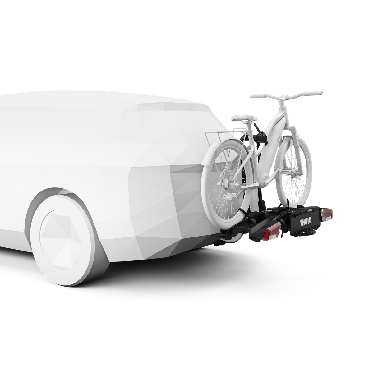 Thule EasyFold 3 platformfietsendrager voor 2 fietsen.