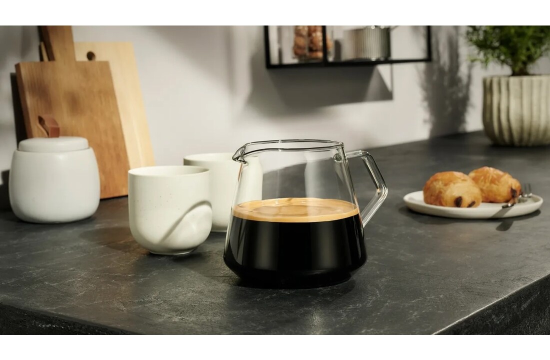 Siemens TP517DF3 Espresso volautomaat EQ500 extraKLASSE RVS, Zwart.