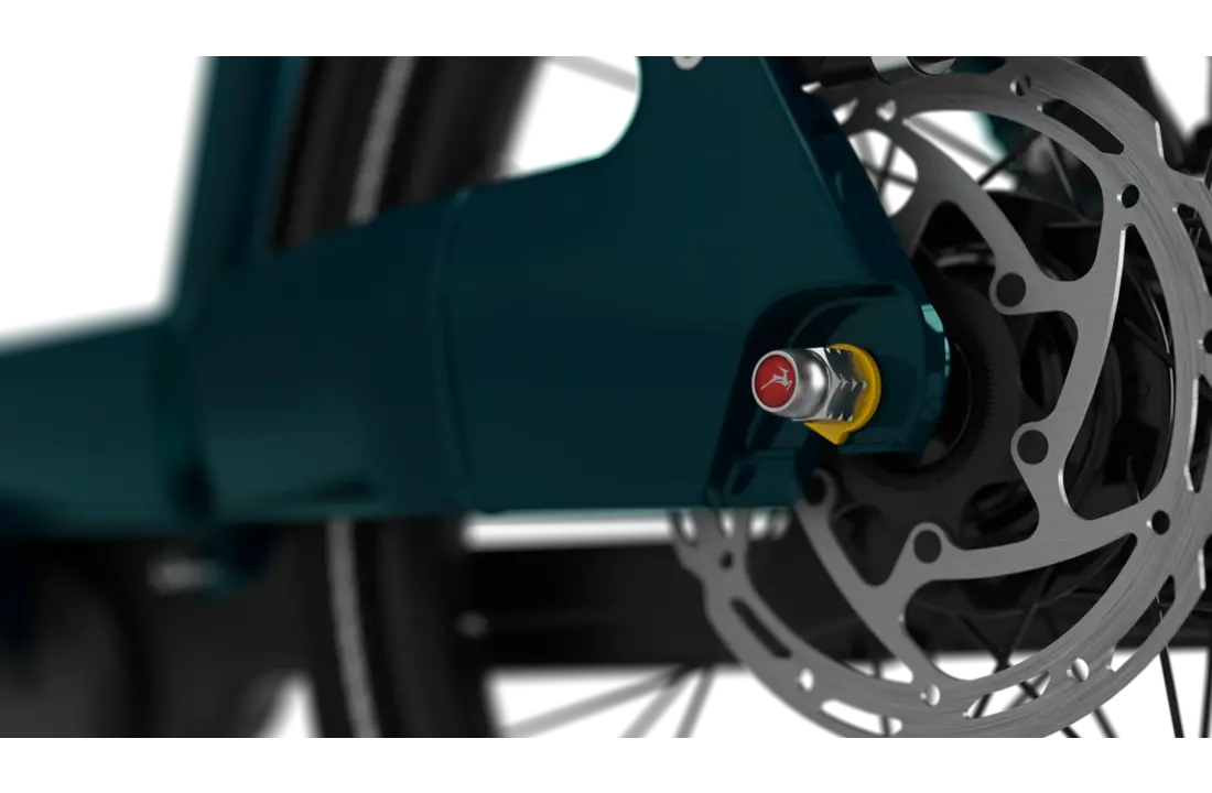 Gazelle Easyflow HMS  418W S7 Dames  - pine green (glans)