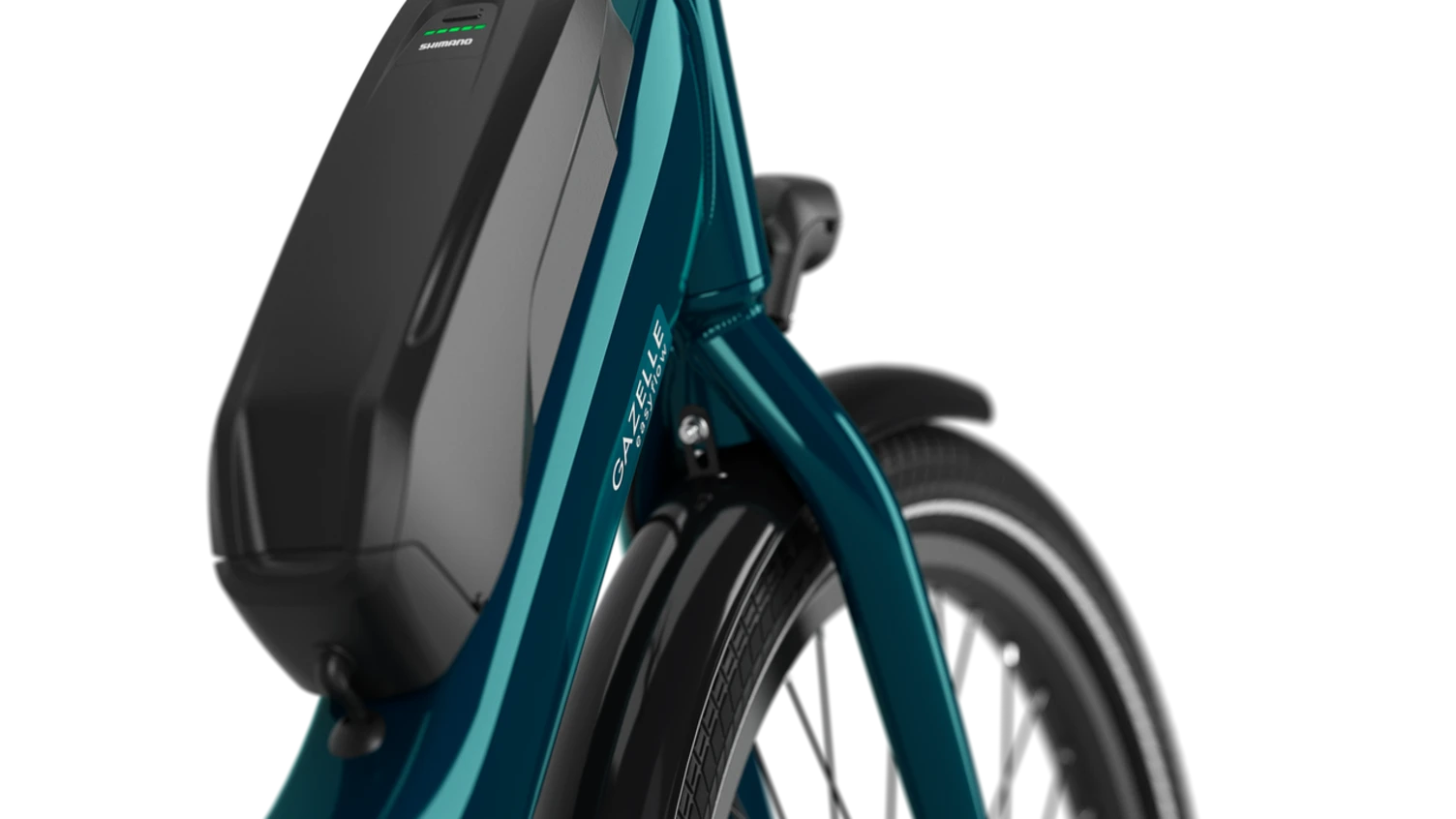 Gazelle Easyflow HMS  418W S7 Dames  - pine green (glans)