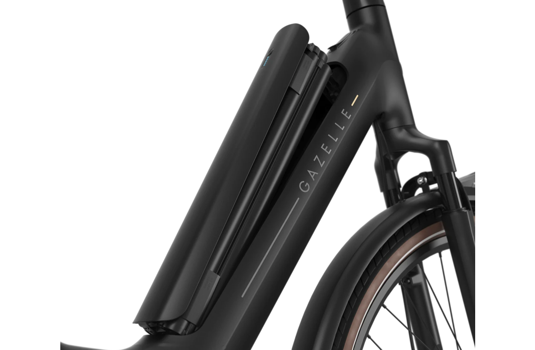 Gazelle Grenoble C8+ HMB S8 600Wh Dames - Black (mat)