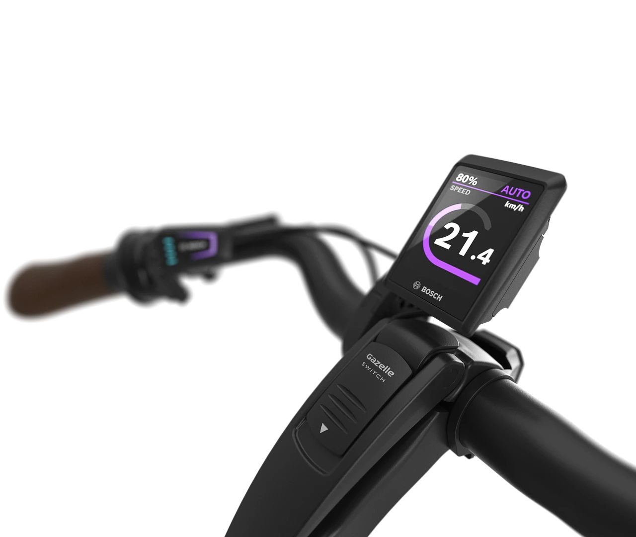 Gazelle Grenoble C8+ HMB S8 600Wh Dames - Black (mat)