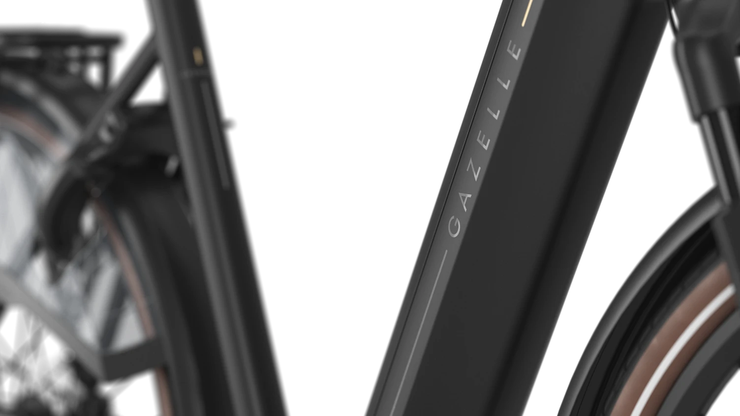 Gazelle Grenoble C8+ HMB S8 600Wh Dames - Black (mat)