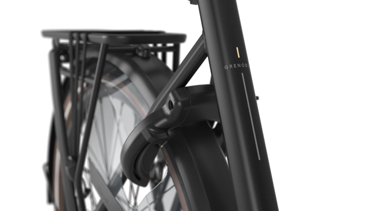 Gazelle Grenoble C8+ HMB S8 600Wh Dames - Black (mat)