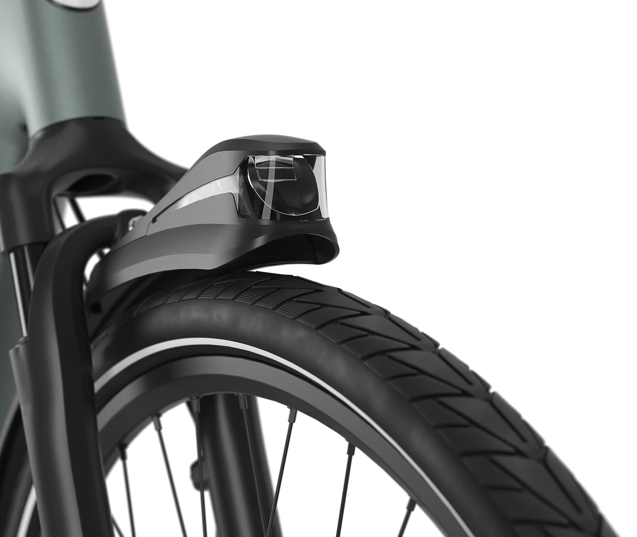 Gazelle Grenoble C8+ HMB S8 500Wh Dames - Twilight Green (mat)