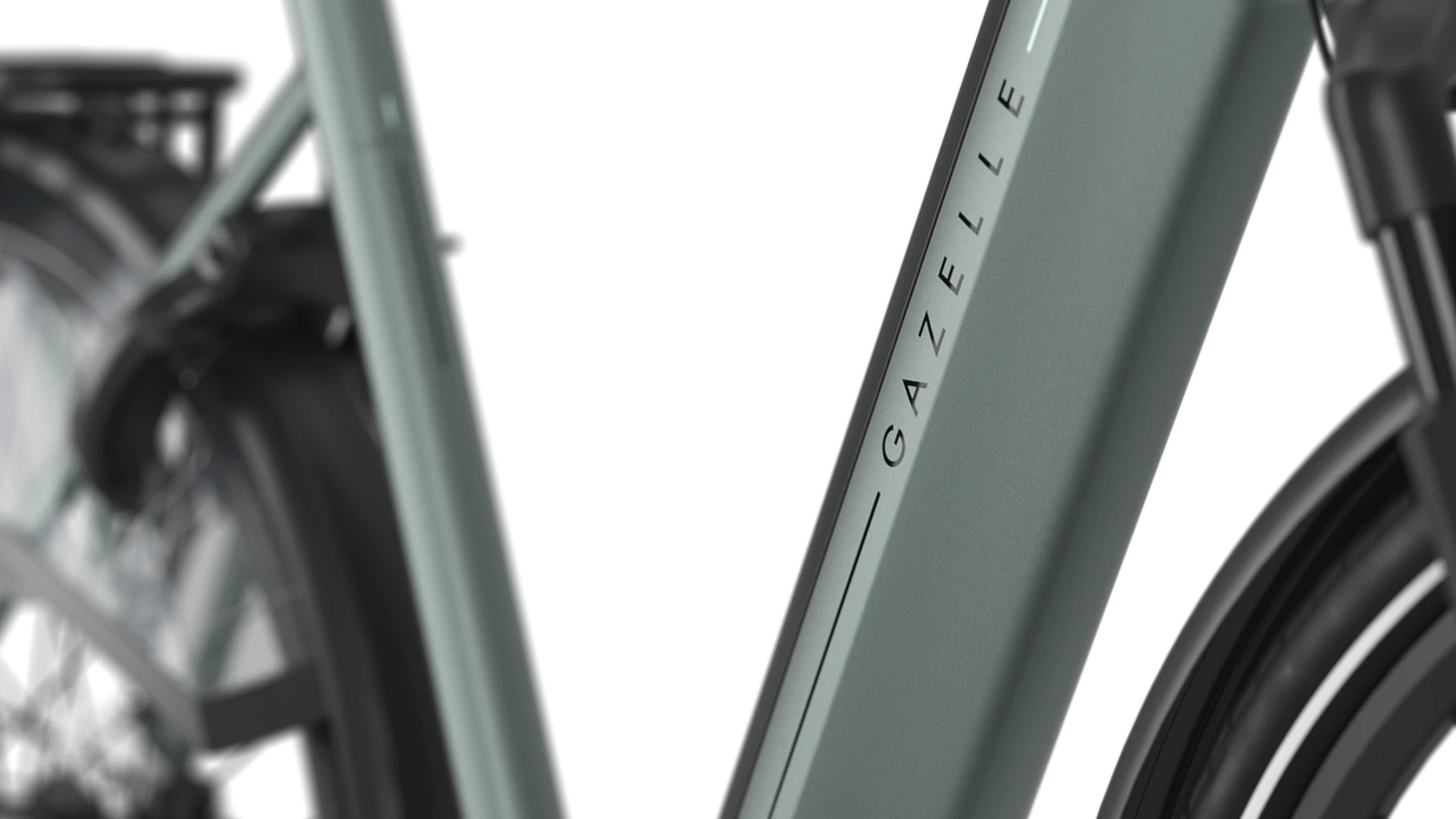 Gazelle Grenoble C8+ HMB S8 500Wh Dames - Twilight Green (mat)