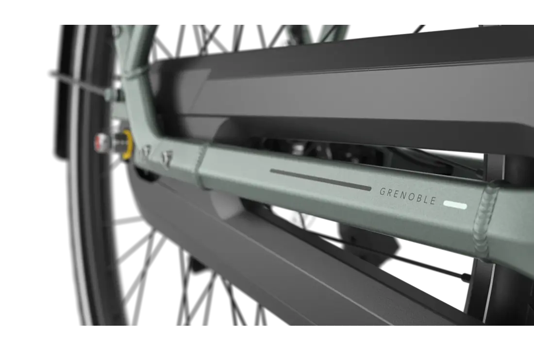 Gazelle Grenoble C8+ HMB S8 500Wh Dames - Twilight Green (mat)