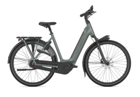 Gazelle Grenoble C8+ HMB S8 500Wh Dames - Twilight Green (mat)