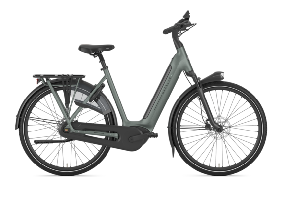 Gazelle Grenoble C8+ HMB S8 500Wh Dames - Twilight Green (mat)