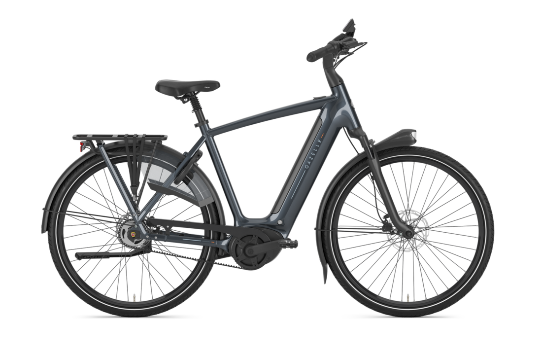 Gazelle Grenoble 3.0 C5 HMB S5 Heren - Anthracite Grey (glans)